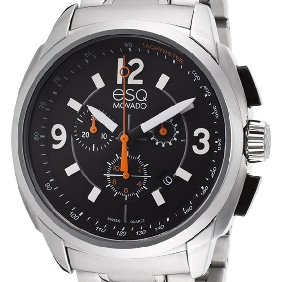 Esq Movado Mens Chronograph Watch 